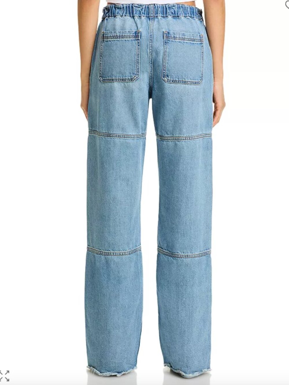 RE/DONE Drawstring Waist Beach Pant Hacienda Jeans NWT $310 - Picture 6 of 7